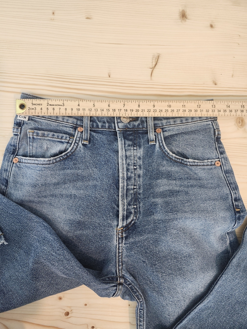 Citizens Of Humanity Jolene Straight-Leg Jeans Size 26 - Picture 3 of 11